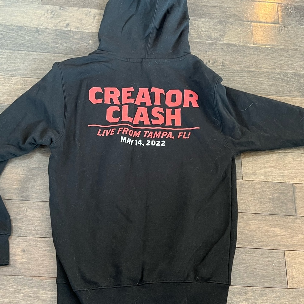 CREATOR CLASH 2022 HOODIE MERCH IDUBBBZ INFLUENCER BOXING EVENT